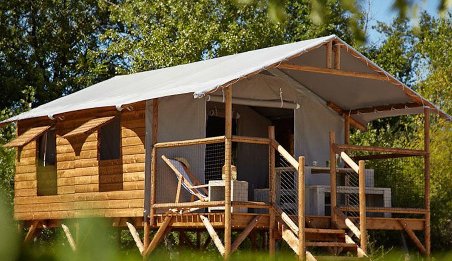 מלון אמבראן Camping Les Grillons מראה חיצוני תמונה